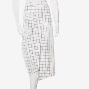 Tibi Windowpane Midi Wrap Skirt~2